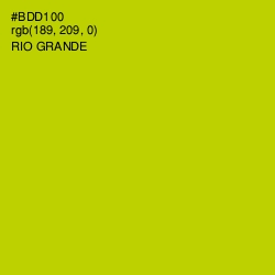 #BDD100 - Rio Grande Color Image
